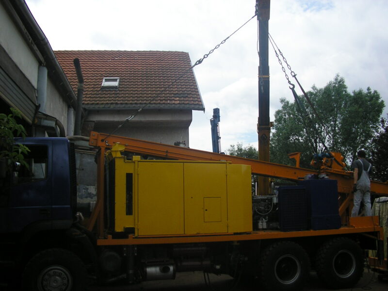 Bohak KL400 drilling rig