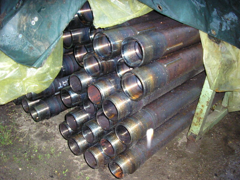 Drill pipes, Bohrrohr 76, 82,5,, 108 PSG oder 2 3/8" ,tieges, drill rods