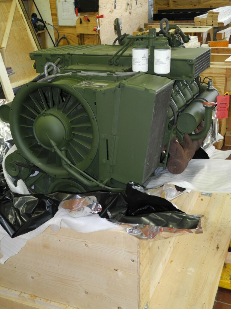 Deutz motor, BF8L413 turbo