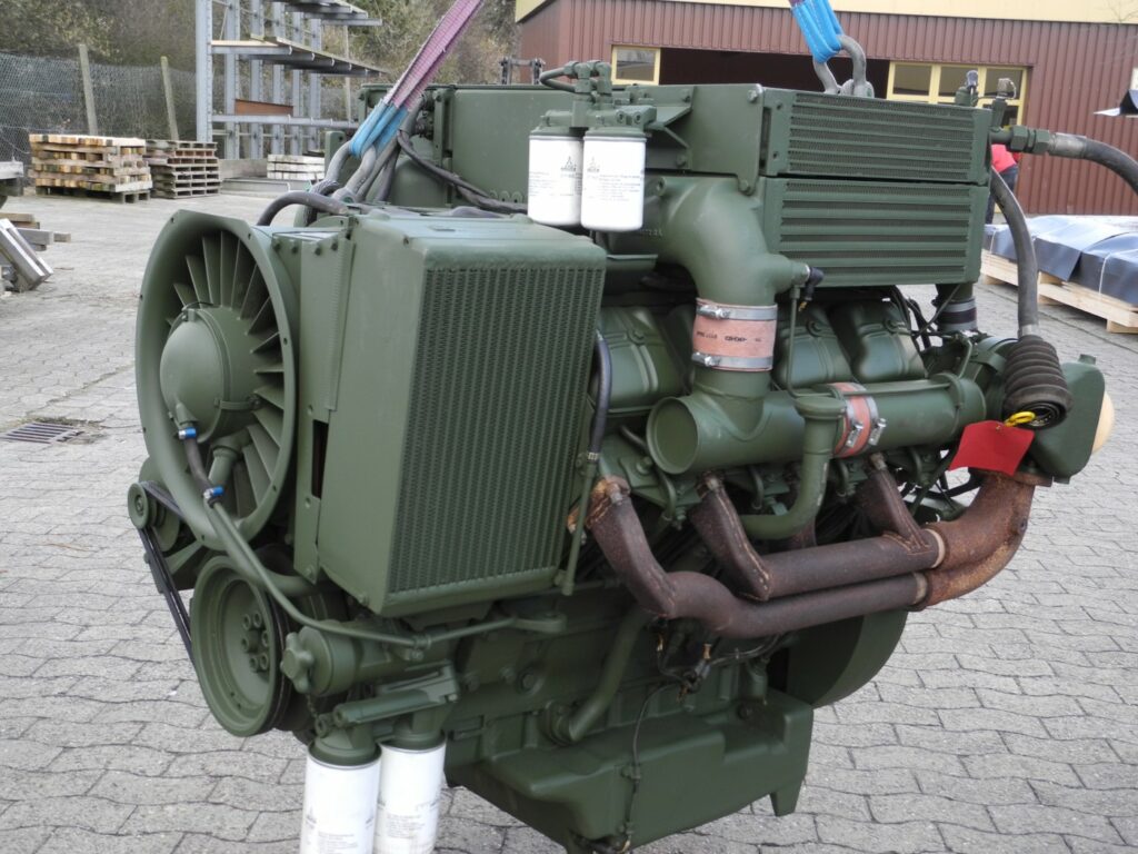 Deutz motor, BF8L413 turbo
