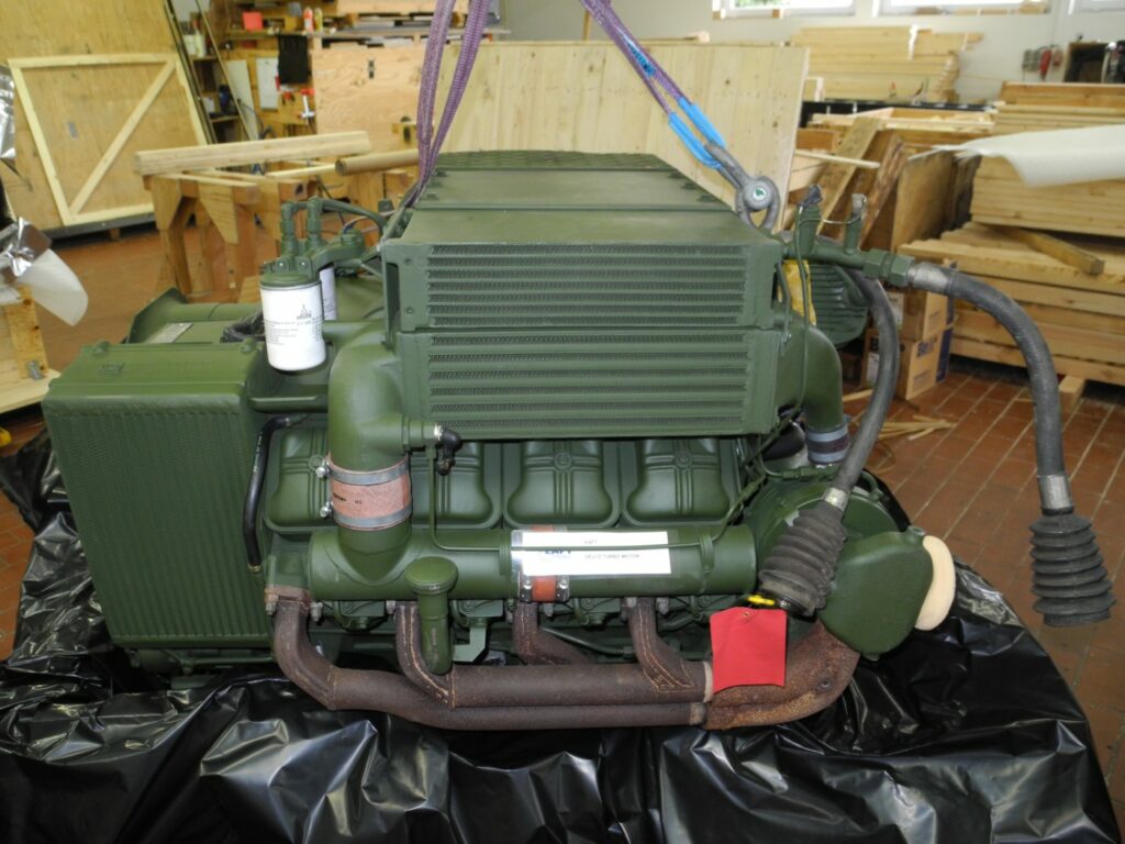 Deutz motor, BF8L413 turbo