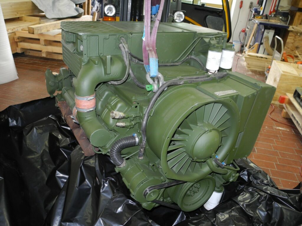 Deutz motor, BF8L413 turbo