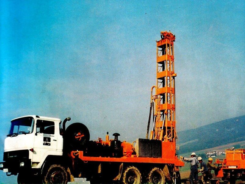 Prakla P5001 drill rig