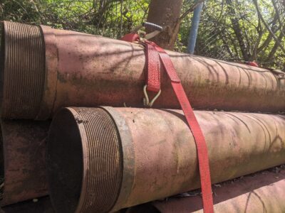 Casing pipe 319 mm gebraucht schutzverrohrung